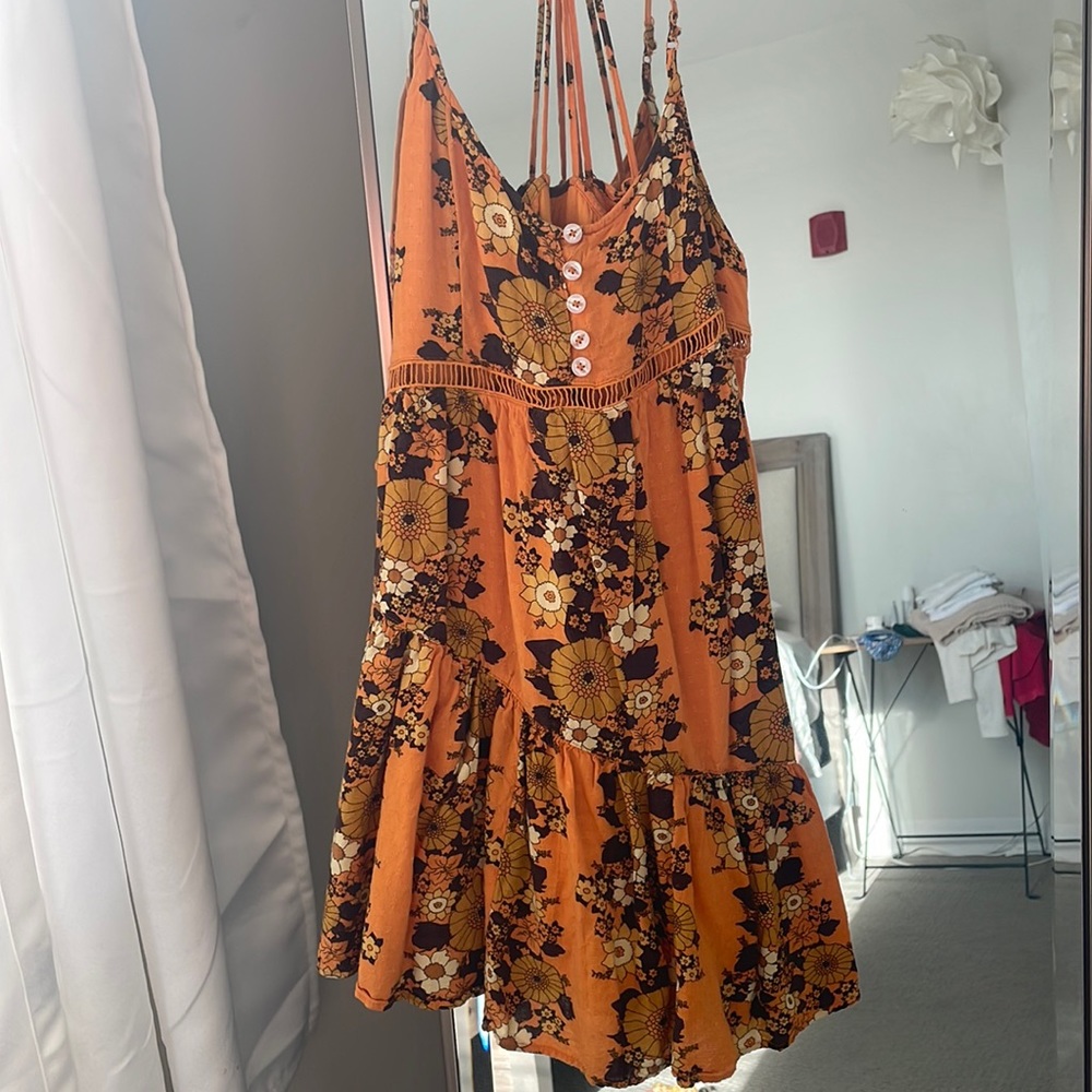 Floral Urban Outfitters Dress!